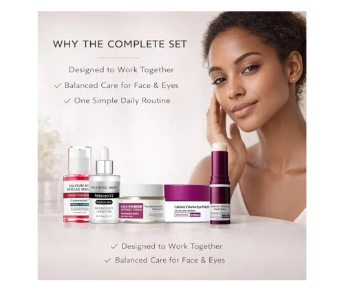 Calcium Daily Care Skin Set with Calcium Multi Balm Stick